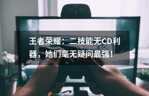 王者荣耀：二技能无CD利器，她们毫无疑问最强！-第1张-游戏相关-泓泰