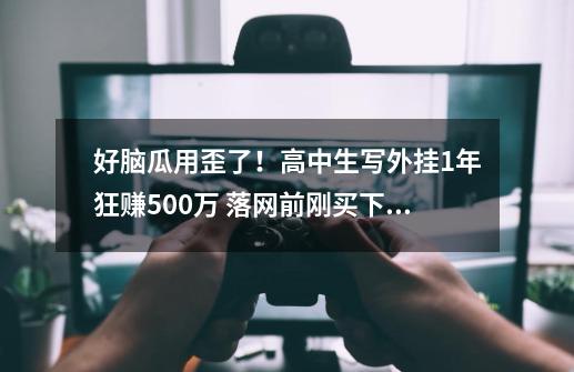 好脑瓜用歪了！高中生写外挂1年狂赚500万 落网前刚买下120万保时捷-第1张-游戏相关-泓泰