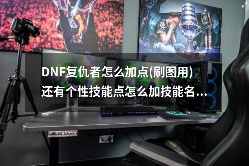 DNF复仇者怎么加点?(刷图用)....还有个性技能点怎么加?技能名请跟游戏的一样！谢谢,复仇者打什么增幅-第1张-游戏相关-泓泰