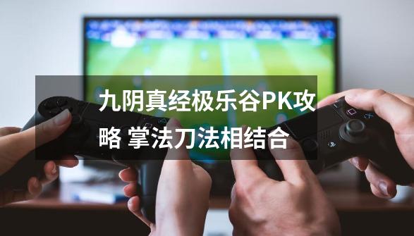 九阴真经极乐谷PK攻略 掌法刀法相结合-第1张-游戏相关-泓泰