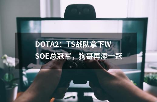 DOTA2：TS战队拿下WSOE总冠军，狗哥再添一冠-第1张-游戏相关-泓泰