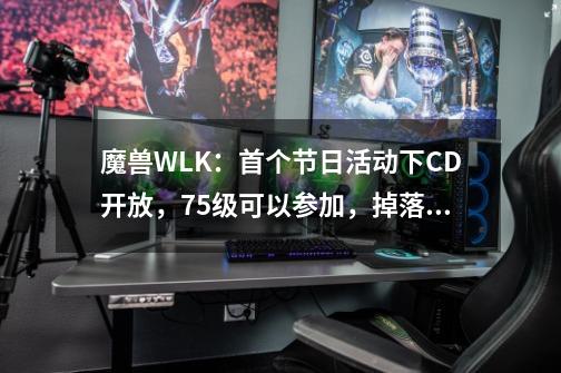 魔兽WLK：首个节日活动下CD开放，75级可以参加，掉落5件极品装备-第1张-游戏相关-泓泰