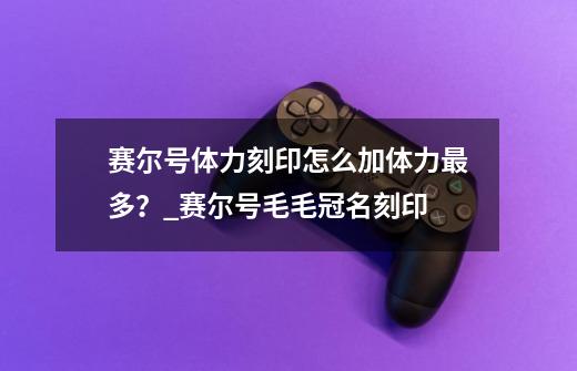 赛尔号体力刻印怎么加体力最多？_赛尔号毛毛冠名刻印-第1张-游戏相关-泓泰