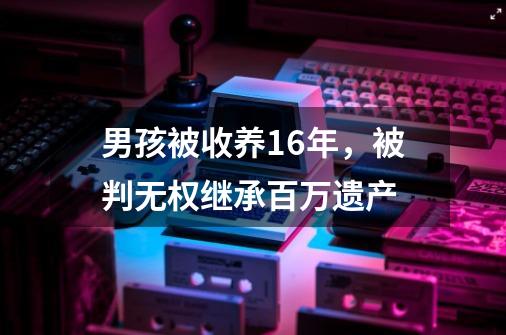 男孩被收养16年，被判无权继承百万遗产-第1张-游戏相关-泓泰