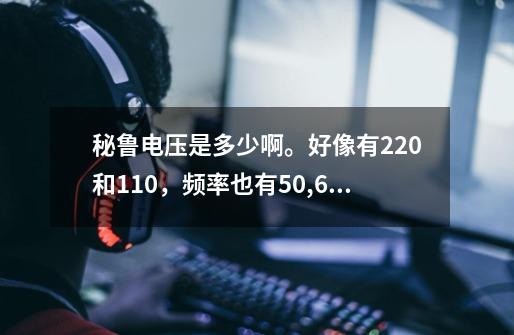 秘鲁电压是多少啊。好像有220和110，频率也有50,60赫兹两种。我们卖变频器到那边，必须要知道电压的._dota2假赛泛滥-第1张-游戏相关-泓泰